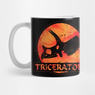 Triceratops Fossil Mug